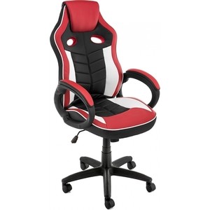 Компьютерное кресло Woodville Anis черное/красное/белое компьютерное кресло woodville racer черное красное
