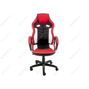 Кресло Woodville Anis черное/красное/белое Anis черное/красное/белое - фото 2
