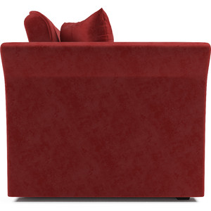 Диван Mebel Ars Малютка №2 бархат красный STAR VELVET 3 DARK RED ППУ