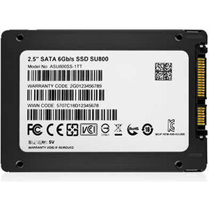 SSD накопитель A-DATA SSD 1TB SU800 ASU800SS-1TT-C твердотельный накопитель a data ultimate su800 1tb asu800ss 1tt c