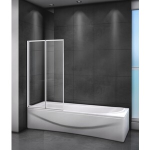 Шторка для ванны Cezares Relax V-2 80x140 прозрачная, серый (RELAX-V-2-80/140-C-Bi) charleston relax cr 5026 13 5026 13