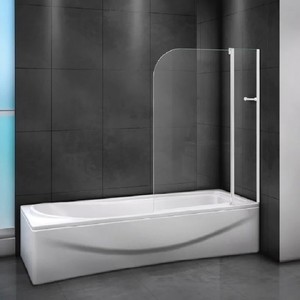 Шторка для ванны Cezares Relax V-11 100x140 правая, матовая Punto, серый (RELAX-V-11-100/140-P-Bi-R)