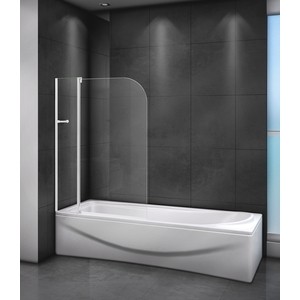 Шторка для ванны Cezares Relax V-11 100x140 прозрачная, серый (RELAX-V-11-100/140-C-Bi) charleston relax cr 5026 13 5026 13