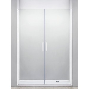 Душевая дверь Cezares Relax 180x185 прозрачная, серый (RELAX-B-2-180-C-Bi)