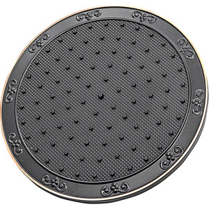 Верхний душ Milacio черная бронза (MC.001.BBR) накладка мебельная тундра d 40 мм круглая черная 8 шт