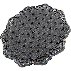 Верхний душ Milacio черная бронза (MC.002.BBR) накладка мебельная тундра d 40 мм круглая черная 8 шт