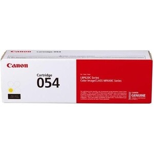 Картридж Canon 054 Y 1200 стр. картридж для лазерного принтера elc tk 1200 цб 00001307 совместимый