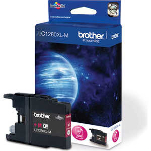 Картридж Brother LC1280XLM пурпурный картридж для лазерного принтера комус 130a cf353a пурпурный совместимый