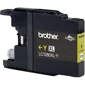 Картридж Brother LC1280XLY желтый струйный картридж t2 ic h9373 c9373a 72 c9373 для принтеров hp желтый