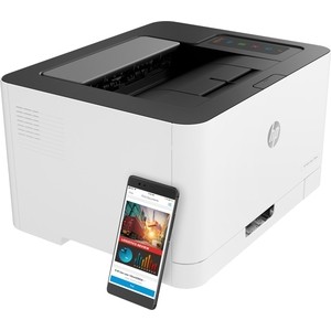 Принтер лазерный HP Color Laser 150nw лазерный принтер hp color laserjet pro m455dn white 3pz95a