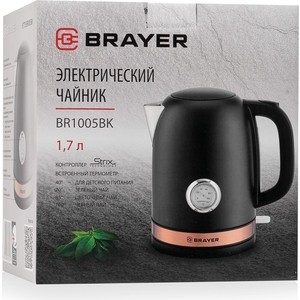 Чайник электрический BRAYER BR1005BK - фото 5
