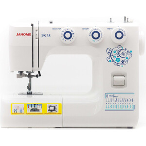 Швейная машина электромеханическая Janome PS-35 нитевдеватель для швейных машин prym 611126