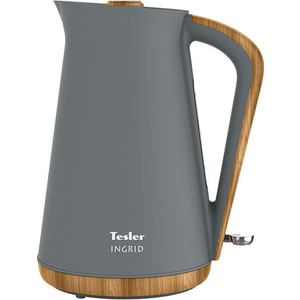 Чайник электрический Tesler KT-1740 Grey тостер tesler tt 204 grey