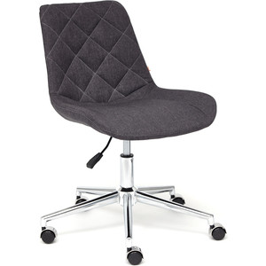 Кресло TetChair Style ткань серый F68 компьютерное кресло tetchair кресло trendy 22 кож зам ткань серый 36 6 12