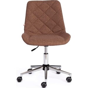 Кресло TetChair Style ткань коричневый F25 кресло tetchair driver 22 кож зам ткань коричневый бронза 36 36 tw 21