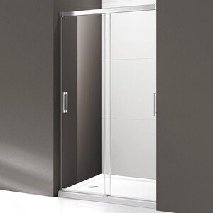 Душевая дверь Cezares Tandem-Soft BF-2 120x190 прозрачная, хром (TANDEM-SOFT-BF-2-120-C-Cr-IV)