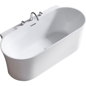 Акриловая ванна BelBagno 170x80 слив-перелив хром (BB409-1700-800) холодильник liebherr t 1700 20 белый