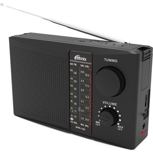 Портативный радиоприемник Ritmix RPR-195 retekess tr106 fm am портативное радио с жк дисплеем и таймером сна карманный радиоприемник mp3 плеер