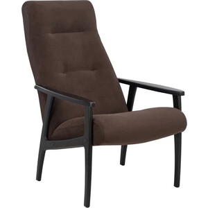 Кресло Leset Remix венге Ophelia 15 коричневый leset кресло качалка дэми венге ткань malmo 95