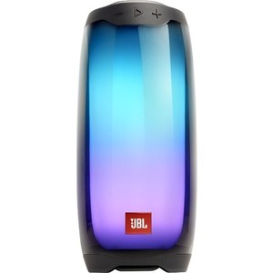 Портативная колонка JBL Pulse 4 (JBLPULSE4BLK) (моно, 20Вт, Bluetooth, 12 ч) портативная колонка hc9 dazzling pulse sports wireless speaker красный