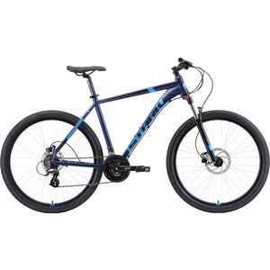 Велосипед Stark Router 27.3 HD (2019) голубой/чёрный 22"