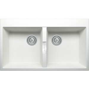 Кухонная мойка Tolero Loft TL-862 №923 белый (473950) смеситель для кухни tolero низкий 923 белый 694678