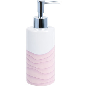 Дозатор для жидкого мыла Fixsen Agat белый, розовый (FX-220-1) фен philips bhd300 10 1600 вт белый розовый