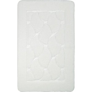 Коврик для ванной Fixsen белый, 50x80 см (FX-5002W) коврик для душа мультидом массажный 43x45 см белый