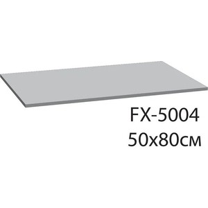Коврик для ванной Fixsen серый, 50x80 см (FX-5004K)