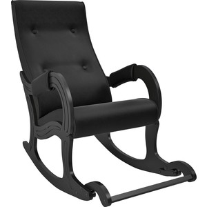 Кресло-качалка Мебель Импэкс Модель 707 венге, к/з Vegas lite black кресло качалка глайдер мебель импэкс ми модель 68 vegas lite black