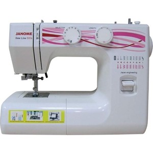Швейная машина Janome SEW LINE 500S швейная машина janome tc 1216s