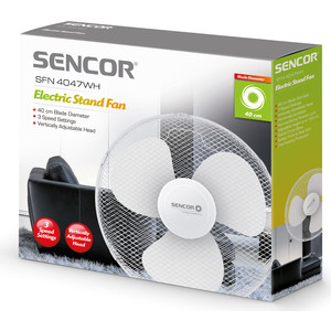 Вентилятор напольный Sencor SFN 4047WH