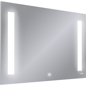 Зеркало Cersanit Led 020 Base 80х60 с подсветкой и диммером (KN-LU-LED020*80-b-Os) зеркало 35х52 см прямоугольное светло бежевое с полочкой berossi нв 04607000