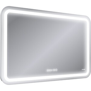 Зеркало Cersanit Led 050 Design Pro 80х55 антизапотевание, с подсветкой (KN-LU-LED050*80-p-Os) зеркало emmy гретта люкс 60х80 led подсветка антизапотевание 250543