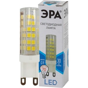 Лампа светодиодная ЭРА LED JCD-7W-CER-840-G9
