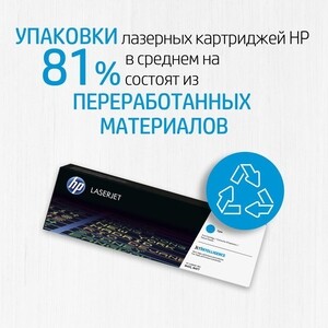 Картридж HP 415A голубой 2100 стр.