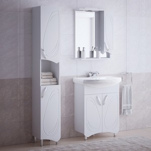 Зеркальный шкаф Corozo Кентис 60/С белый (SD-00000288)
