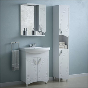 Зеркальный шкаф Corozo Кентис 60/С белый (SD-00000288)