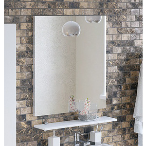 Зеркало с полкой Corozo Мирэль 70 белое (SD-00000275) зеркало для ванной image gray с подсветкой и полкой 45x80 см