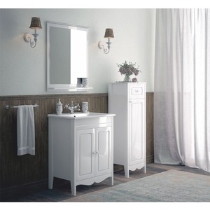 Мебель для ванной Corozo Блюз 65 белая зеркало corozo гольф 60 без шкафчика sd 00000267