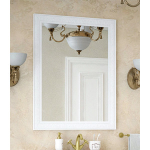 Зеркало Corozo Классика 80 белое (SD-00000271) зеркало 60x80 см corozo орли sd 00000919