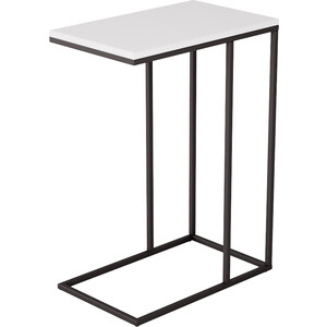 Стол придиванный Мебелик Агами белый придиванный столик bradex