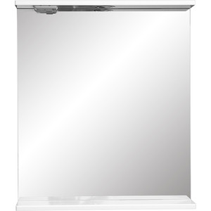 Зеркало Stella Polar Ванесса 60 с подсветкой, белое (SP-00000219)
