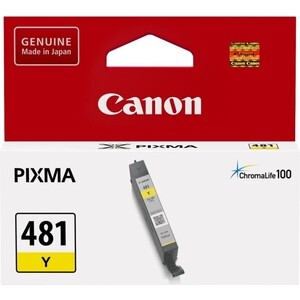 Картридж Canon CLI-481Y (желтый) картридж для струйного принтера cactus cs cn056 желтый