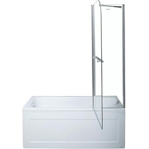Шторка для ванны Aquanet SG-1200 120х150 прозрачная, хром (209412) SG-1200 120х150 прозрачная, хром (209412) - фото 3