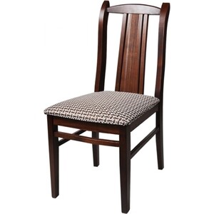 Стул Мебель-24 Гольф-3 орех/обивка ткань рогожка корфу кресло мебелик вега 10 ткань крем каркас орех