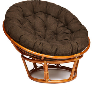 Кресло TetChair Papasan 23/01 W с подушкой Cognac коньяк/ткань коричневый 3М7-147 кресло tetchair сн833 ткань 2603