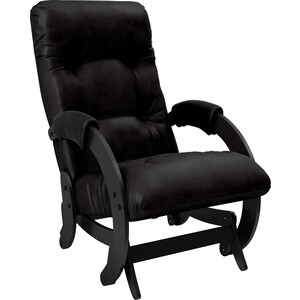Кресло-качалка глайдер Мебель Импэкс Модель 68 венге к/з dundi 109 кресло глайдер мебель импэкс балтик дуб шампань verona light grey