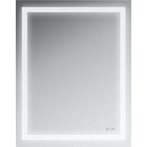 Зеркало Am.Pm Gem 55 с подсветкой (M91AMOX0551WG) зеркало de aqua алюминиум led 70х75 с подсветкой серебро 261694