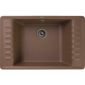 Кухонная мойка GranFest Quarz GF-Z71 терракот поликарбонат профилированный монолитный novattro с 20 0 8 мм 2x1 15 м терракот